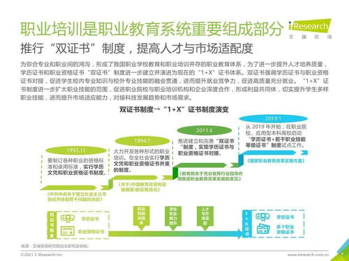 2021年中国职业培训行业研究报告 附全文下载